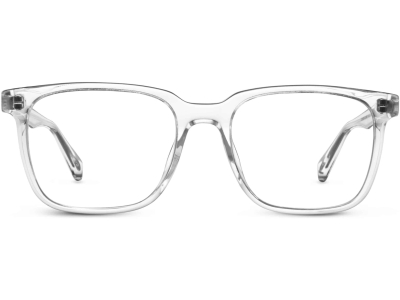 Front View Image of Chamberlain Eyeglasses Collection, by Warby Parker Brand, in Crystal Color