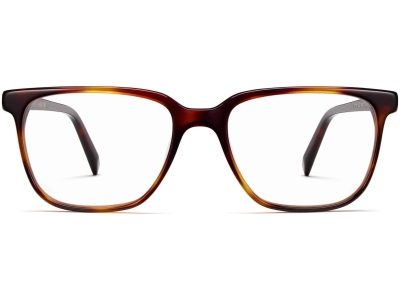 Front View Image of Hayden Eyeglasses Collection, by Warby Parker Brand, in Rye Tortoise Color