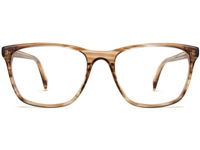 Front View Image of Yardley Eyeglasses Collection, by Warby Parker Brand, in Chestnut Crystal Color