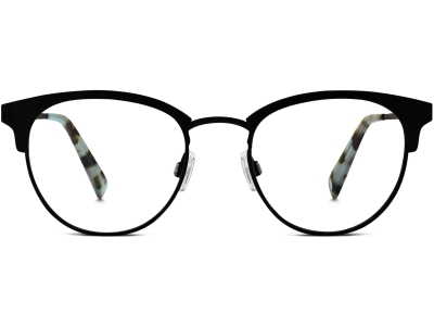 Front View Image of Blair Eyeglasses Collection, by Warby Parker Brand, in Black Ink Color
