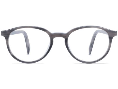 Front View Image of Watts Eyeglasses Collection, by Warby Parker Brand, in Greystone Color