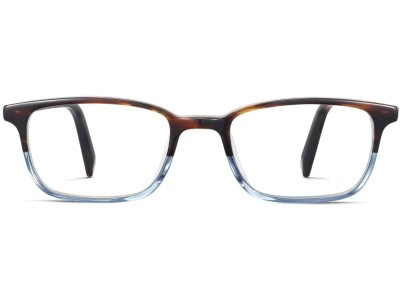 Front View Image of Oliver Eyeglasses Collection, by Warby Parker Brand, in Eastern Bluebird Fade Color