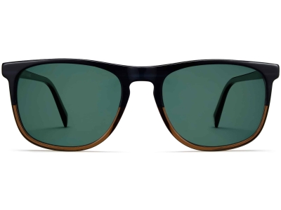 Front View Image of Madox Sunglasses Collection, by Warby Parker Brand, in Antique Shale Fade Color