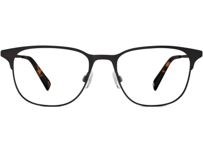 Front View Image of Campbell Eyeglasses Collection, by Warby Parker Brand, in Carbon Color