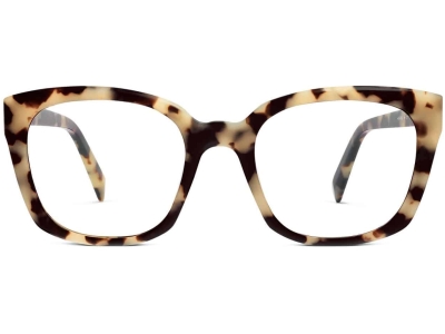 Front View Image of Aubrey Eyeglasses Collection, by Warby Parker Brand, in Marzipan Tortoise Color