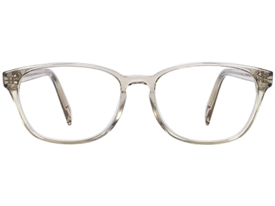 Front View Image of Clemens Eyeglasses Collection, by Warby Parker Brand, in Smoky Quartz Crystal Color