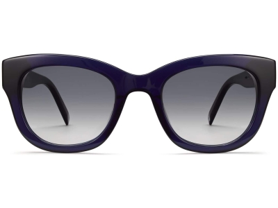 Front View Image of Gemma Sunglasses Collection, by Warby Parker Brand, in Lapis Crystal Color