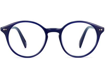 Front View Image of Morgan Eyeglasses Collection, by Warby Parker Brand, in Baltic Blue Color