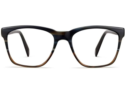 Front View Image of Barkley Eyeglasses Collection, by Warby Parker Brand, in Antique Shale Fade Color
