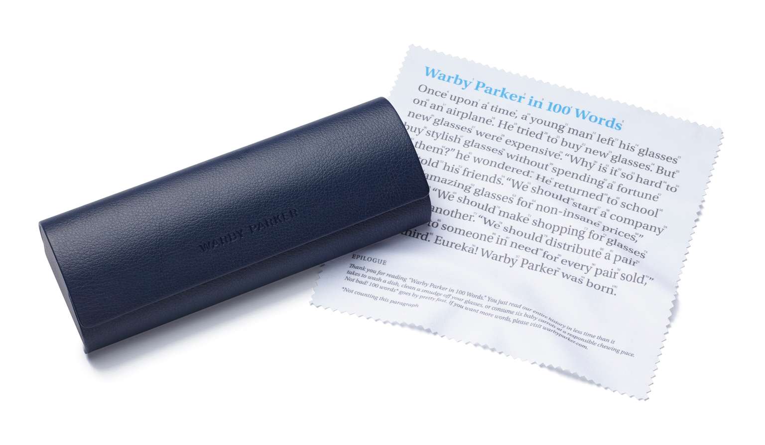Warby Parker Case and Lens Cloth