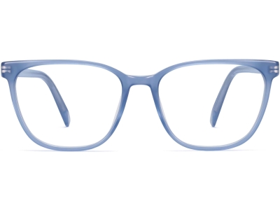 Front View Image of Esme Eyeglasses Collection, by Warby Parker Brand, in Blue Thistle Color