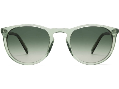Front View Image of Haskell Sunglasses Collection, by Warby Parker Brand, in Aloe Crystal Color