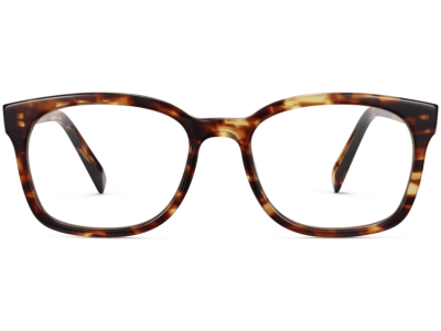 Front View Image of Berman Eyeglasses Collection, by Warby Parker Brand, in Root Beer Color