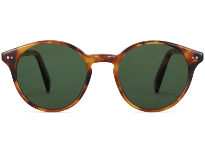 Front View Image of Morgan Sunglasses Collection, by Warby Parker Brand, in Mesa Tortoise Color