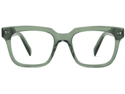 Front View Image of Winston Eyeglasses Collection, by Warby Parker Brand, in Rosemary Crystal Color