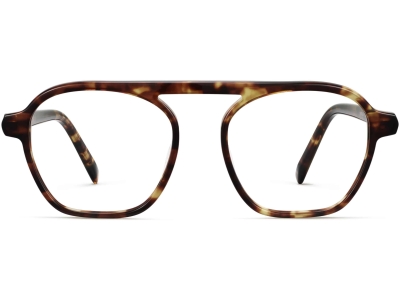 Front View Image of Dorian Eyeglasses Collection, by Warby Parker Brand, in Root Beer Color