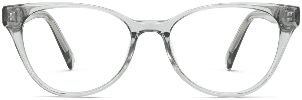 Front View Image of Cornelia Eyeglasses Collection, by Warby Parker Brand, in Soapstone Color