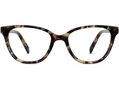 Front View Image of Corretta Eyeglasses Collection, by Warby Parker Brand, in Ecru Tortoise Color