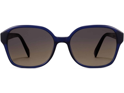 Front View Image of Lila Sunglasses Collection, by Warby Parker Brand, in Lapis Crystal Color