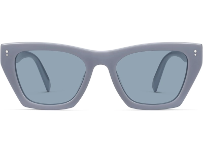 Front View Image of Liana Sunglasses Collection, by Warby Parker Brand, in Stone Blue Color