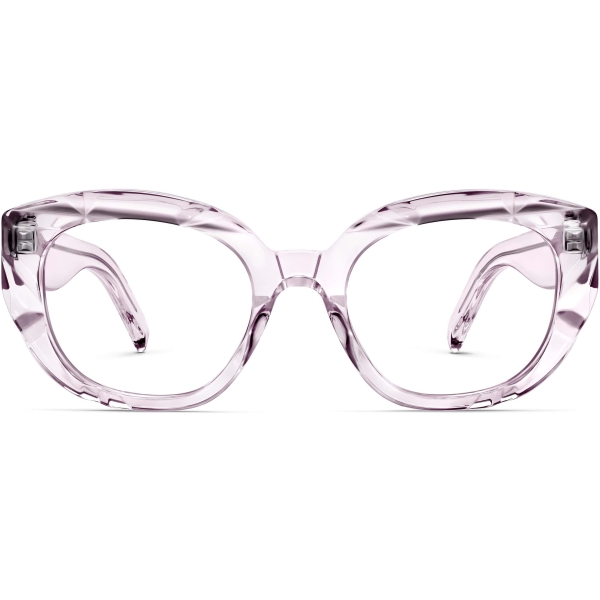Front View Image of Maxine Eyeglasses Collection, by Warby Parker Brand, in Aster Crystal Color
