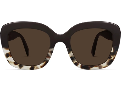 Front View Image of Gabriela Sunglasses Collection, by Warby Parker Brand, in Ganache Tortoise Fade Color